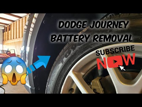 2013 dodge journey where is the battery