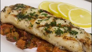 سمك فيليه مشوي ? grilled fish fillet