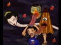 Little scary picture book for naughty child.with English subtitles