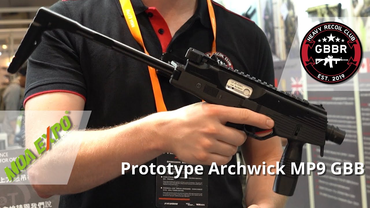 Prototype - Licensed MP9 GBB by ‪@archwick‬ | MOA2025 | Heavy
