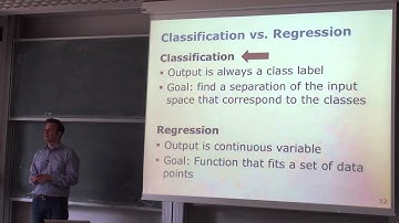 Photogrammetry I - 11a - Classification (2015)