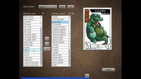 Trading Card Game - v2.51 Flash game client (create your own deck)(Portuguese)