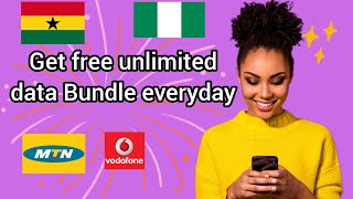 Get free unlimited data Bundle in Ghana and Nigeria (BEST VPN EVER) #freebundle #freedata screenshot 4