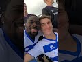 BTS of our squad photo with Amadou 🤣