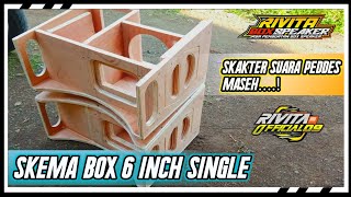 SKEMA BOX 6 INCH SINGLE TWITER //LINE ARRAY// RIVITA BOX SPIKER