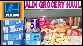 ALDI GROCERY HAUL