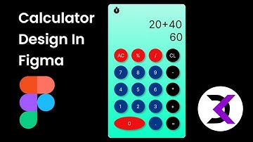 Calculator design in figma | Calculator design | figma design | figma tutorial