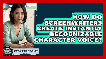 How Do Screenwriters Create Instantly Recognizable Character Voice? - Screenwriter