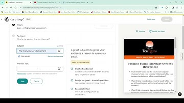 How to Send a Mass Email from an Email Template in MailChimp
