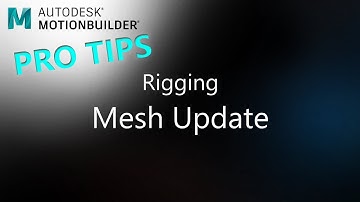 MotionBuilder ProTips - Rigging - Mesh Update