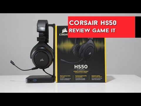 Corsair HS50, review y unboxing