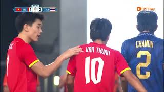 10 PHÚT KINH ĐIỂN CỦA U22 VIỆT NAM, TẤN CÔNG VÀ GHI BÀN KHIẾN NGƯỜI THÁI BÀNG HOÀNG