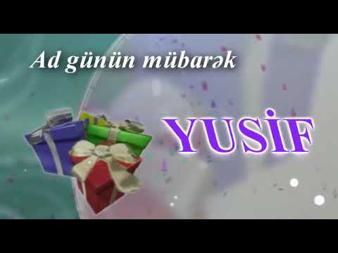 Yusif  əmisin  ürəyi ad günün mübarək gözəl bala