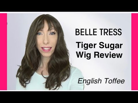 BELLE TRESS TIGER SUGAR WIG REVIEW | LONG BEACH WAVES | ENGLISH TOFFEE