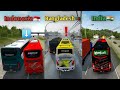 Indian vs indonesian vs bangladeshi bus driversbussid version