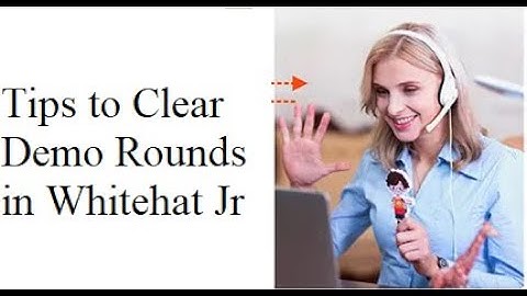 Tips to clear Demo Rounds in Whitehat Jr||When to share the screen||How to share the screen