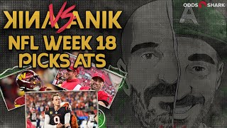 🏈 NFL WEEK 18 BEST BETS + NFL PLAYOFF SCENARIOS + HEAD COACH HOTSEAT | JON ANIK vs. JASON ANIK