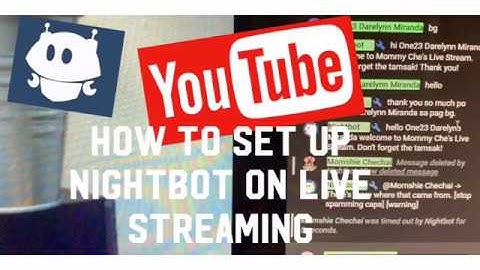 HOW TO SET UP NIGHTBOT ON YOUTUBE LIVE STREAMING |TAGALOG