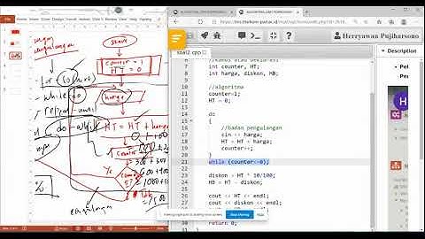 6. Penyelesaian Studi Kasus 2 - Perbedaan Penggunaan While-Do dan Repeat-Until (Do-While)