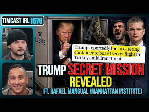 Thumbnail for Trump SECRET MISSION REVEALED, It Was A TRAP To Catch BETRAYERS | Timcast IRL