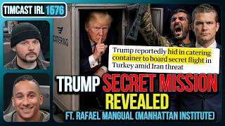 Trump SECRET MISSION REVEALED, It Was A TRAP To Catch BETRAYERS | Timcast IRL