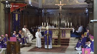 Messe d'accueil de Mgr François Touvet, évêque coadjuteur de Fréjus-Toulon