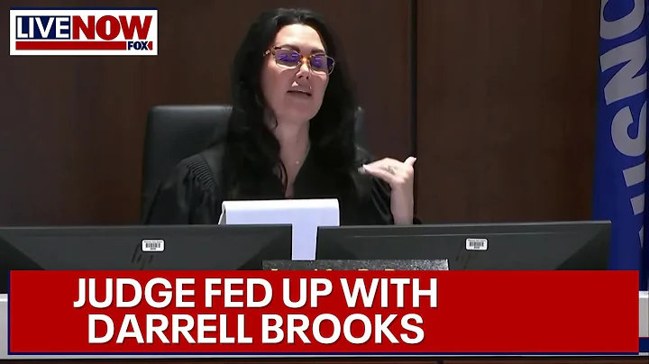 'Do not interrupt!': Judge snaps at Darrell Brooks...