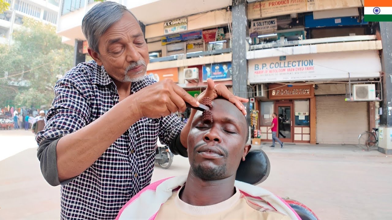 World-Famous Waris Barber Cosmic Head Massage for INSTANT SLEEP and Stress Relief - New Delhi 🇮🇳