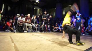 World BBoy Classic 2011 1st Round -  Project X Sardo & Hyper E battle1