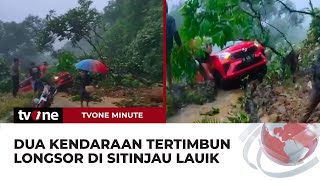 Longsor di Sitinjau Lauik, Lalin Macet Parah | tvOne Minute