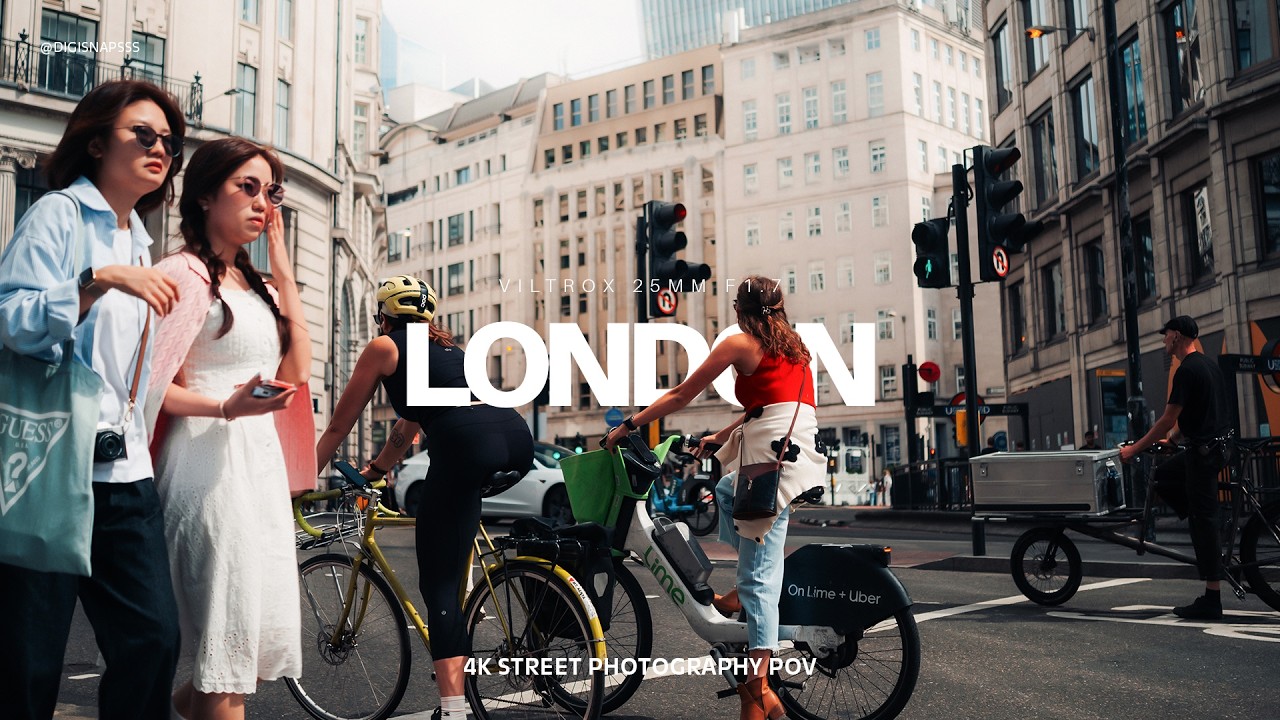 Уличная фотосъемка в Лондоне от первого лица: медленная выдержка, свет и кадрирование.