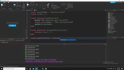 Roblox Lua Scripting - 3 - Functions