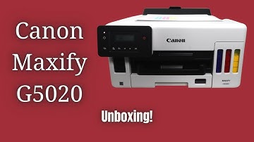 Canon Maxify Super Tank GX 5020 - Unboxing Set Up & Review