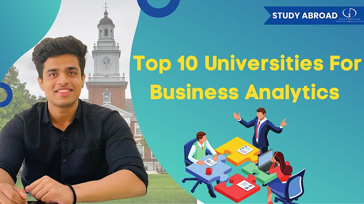 Top universities for masters business analytics in australia