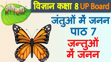 जन्तुओं में जनन, Chapter 7 जन्तुओं में जनन, Vigyan, Class 8, UP Board, Hindi Medium