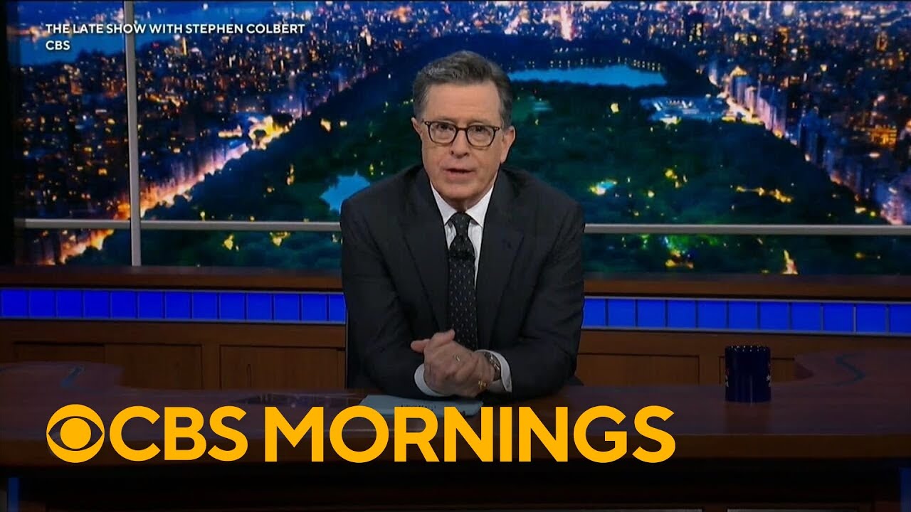 Colbert blasts CBS again over his interview with James Talarico