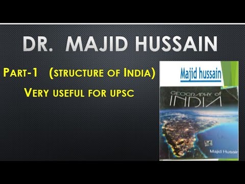 Geography of india by majid hussain - YouTube