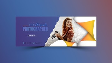 Creative Facebook Cover Photo Design with Accurate Size | Adobe Photoshop Tutorial