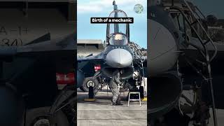 Did This Fighter Jet Just Give Birth to a Mechanic? 😂✈️