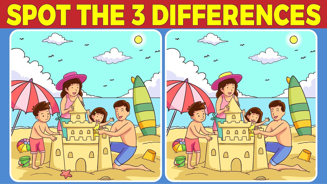 Spot & Find the difference, Can You Beat the Tricky Visual Puzzles ...