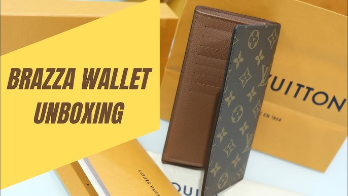 Louis Vuitton Monogram Eclipse Brazza Wallet 568602