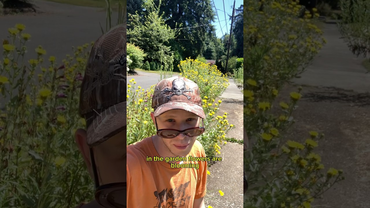 Appreciating the garden when I’m hella swamped in work 