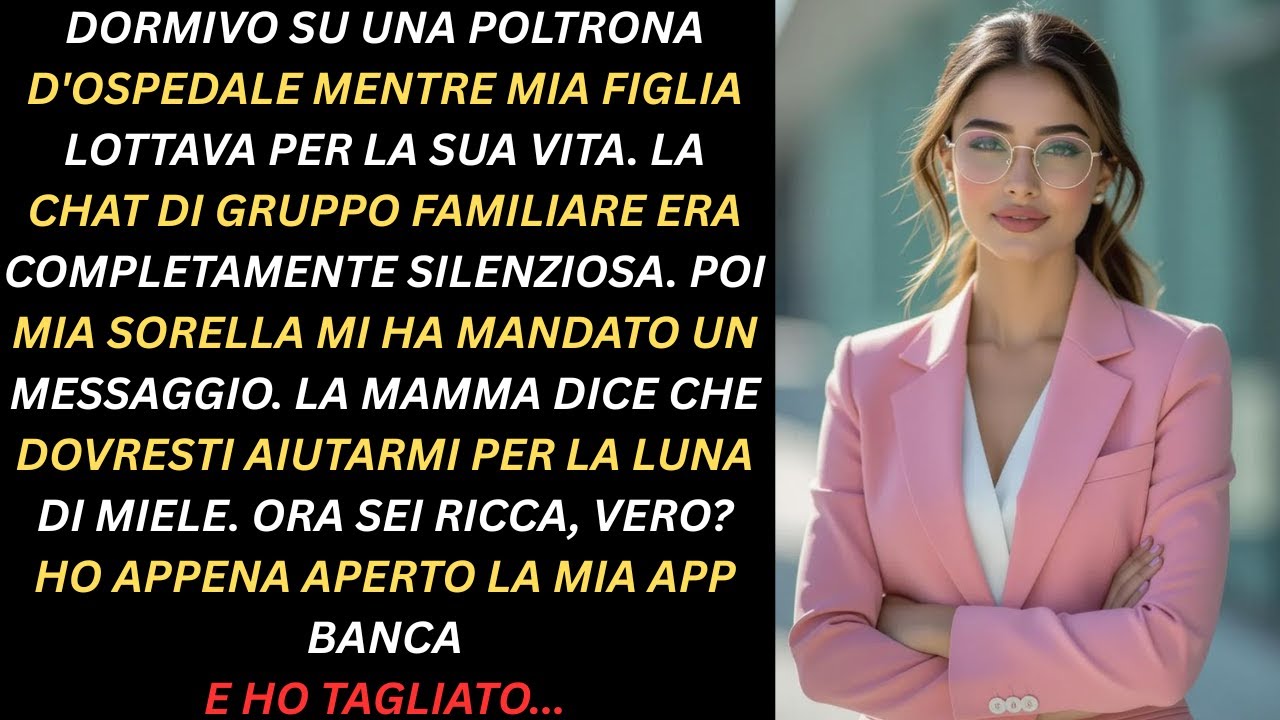Dormivo su una sedia d’ospedale mentre mia figlia lottava per la vita