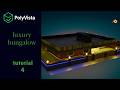 luxury bungalow tutorial 4 #luxury #3d #model #blender #polyvista