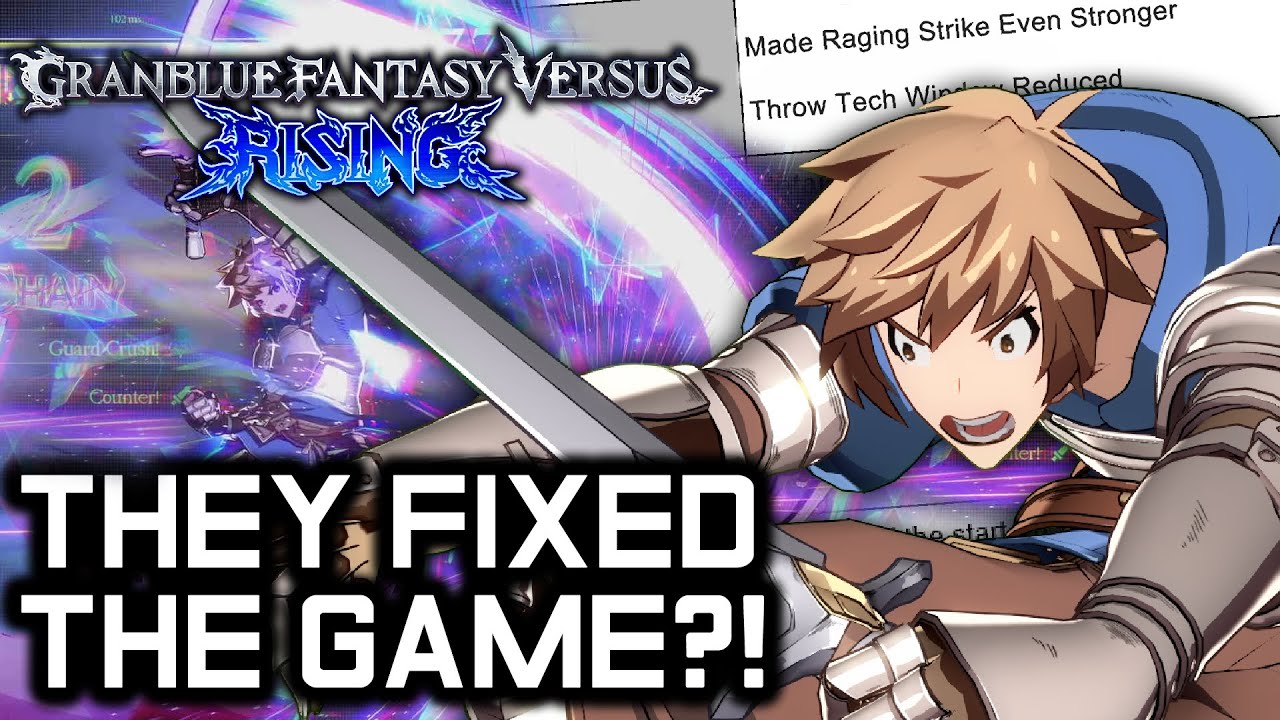 Granblue Fantasy Versus: Rising launch patch notes released with big  changes and additions made to the full version