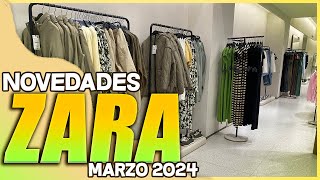 Novedades Zara Primavera 2024 Nueva Colección