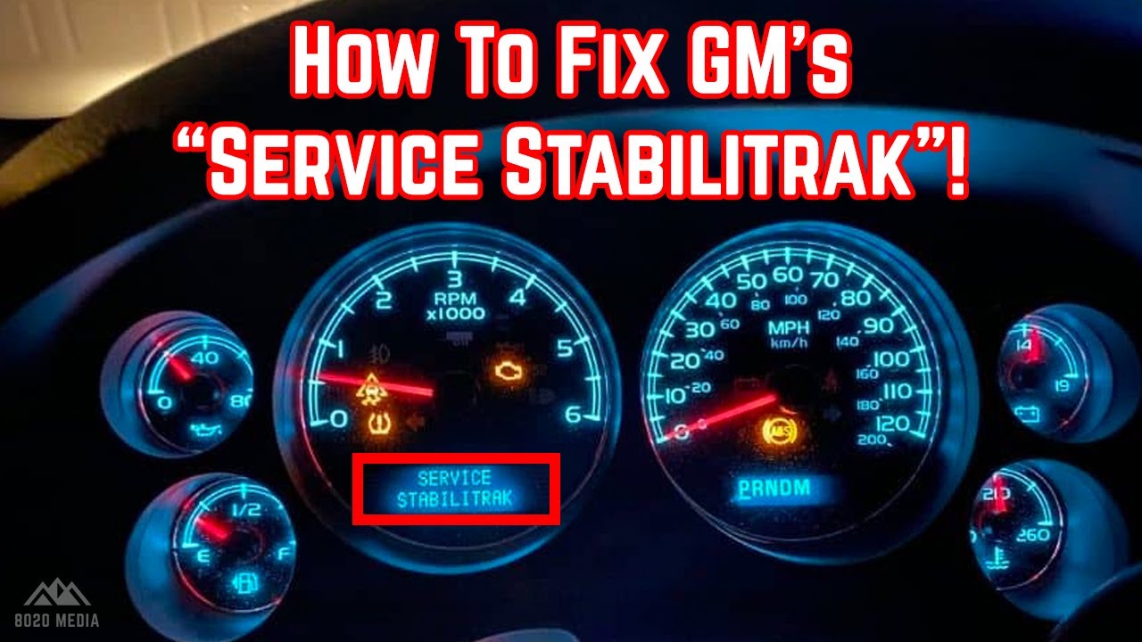 Service Stabilitrak & Lights Diagnosis & Fix