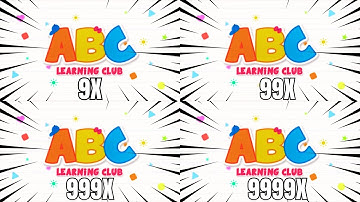 ABC Learning Club Intro Getting 999999X Speed By Klasky Csupo 2001 Effects