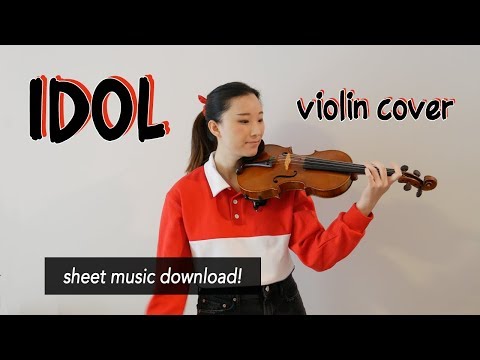 《IDOL》- BTS (방탄소년단) Violin Cover (w/Sheet Music)
