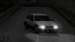 Initial D: Special Stage - Iketani's Car Guide - Part #2 - TOYOTA Levin GT-APEX [AE86] (ENG SUB)